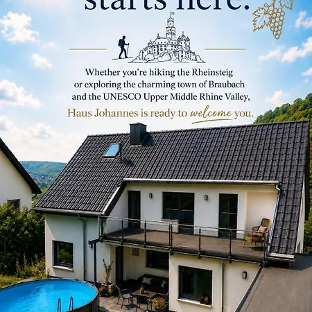 ホームステイ Haus Johannes ブラウバッハ